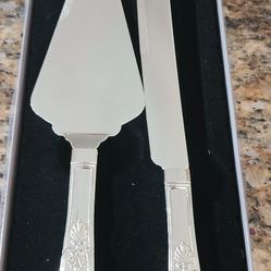 Cake Cutting and Server for Wedding/Shower/Party
