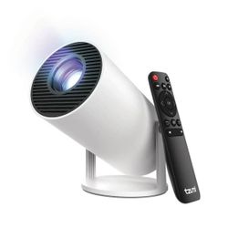 Tzumi 1280 x 720 HD Movie Projector with Stand 360 Lumens