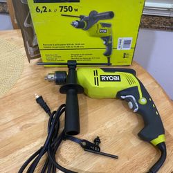 Ryobi 5/8 in Variable Speed Hammer Drill Electric 🔌
