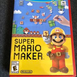 Super Mario Maker For Wii U 