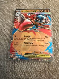 Mega Lucario ex #77 Pokemon Card