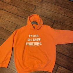 Dad’s Hoodie Funny Quote. 