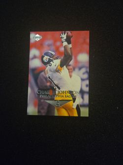 1999 Collectors Edge 1st Place Philadelphia Eagles Charles Johnson #114