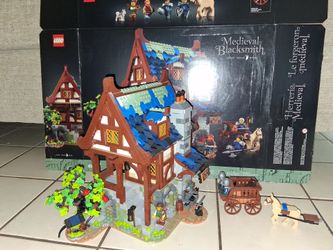 Lego medieval blacksmith