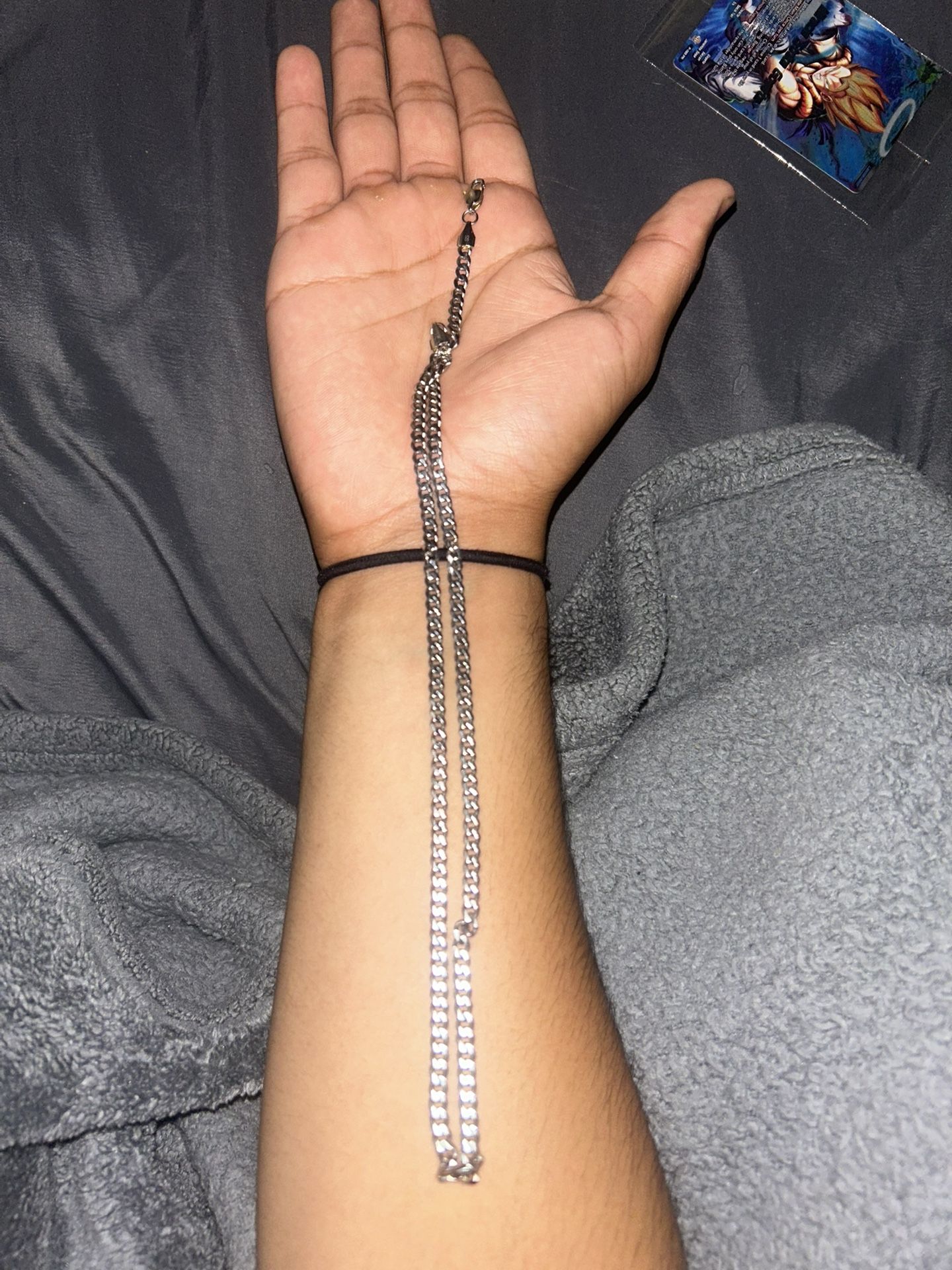 Silver Cuban Link Chain 14 MM