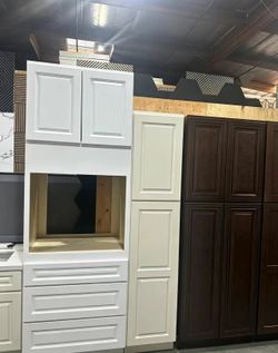 wooden pantry cabinets