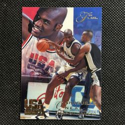 1994 Flair USA Basketball - Golden Moment Shaquille O'Neal #75