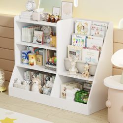 White Kids Bookshelf