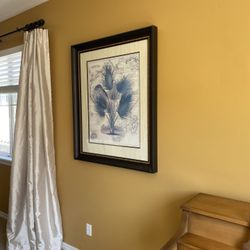 Large African Map With Palm Print