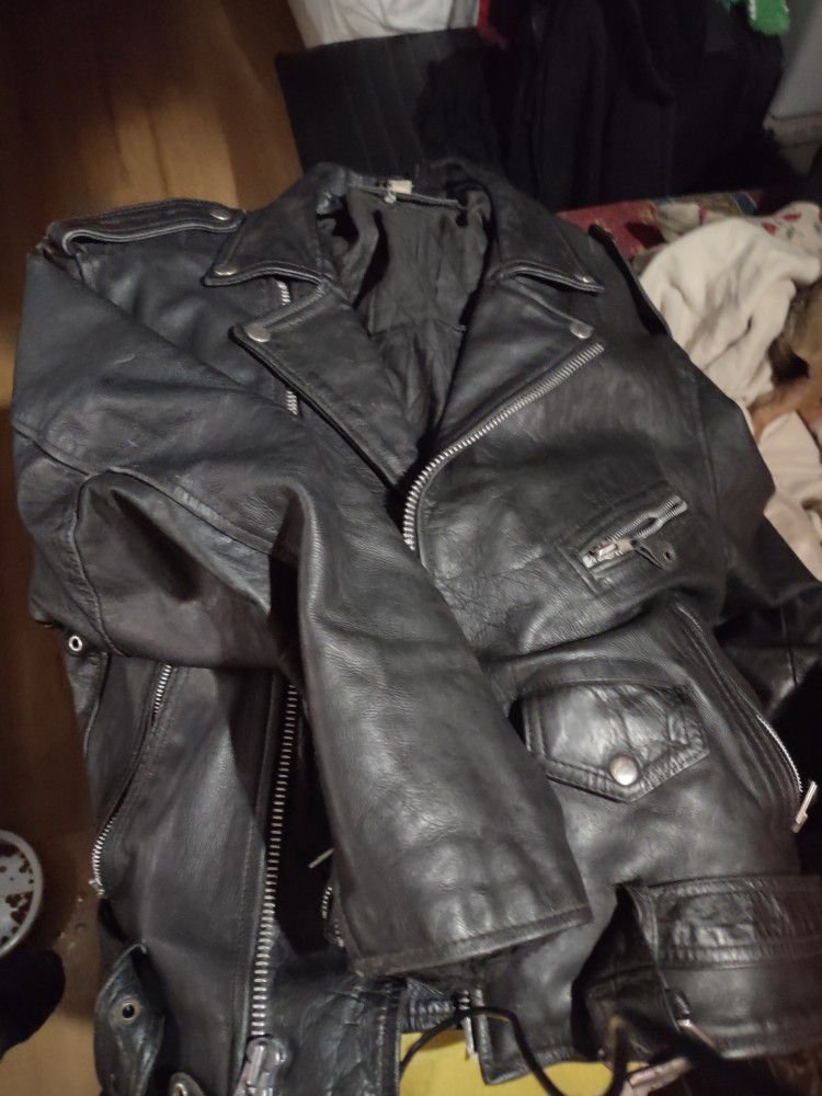 Man's Large Leather Jacket