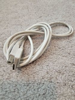 USB Type-A to Type-B (Printer) Cable