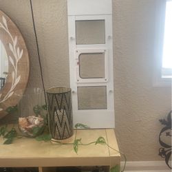 Paid $120 Adjustable Aluminum Sash Window Pet Door 