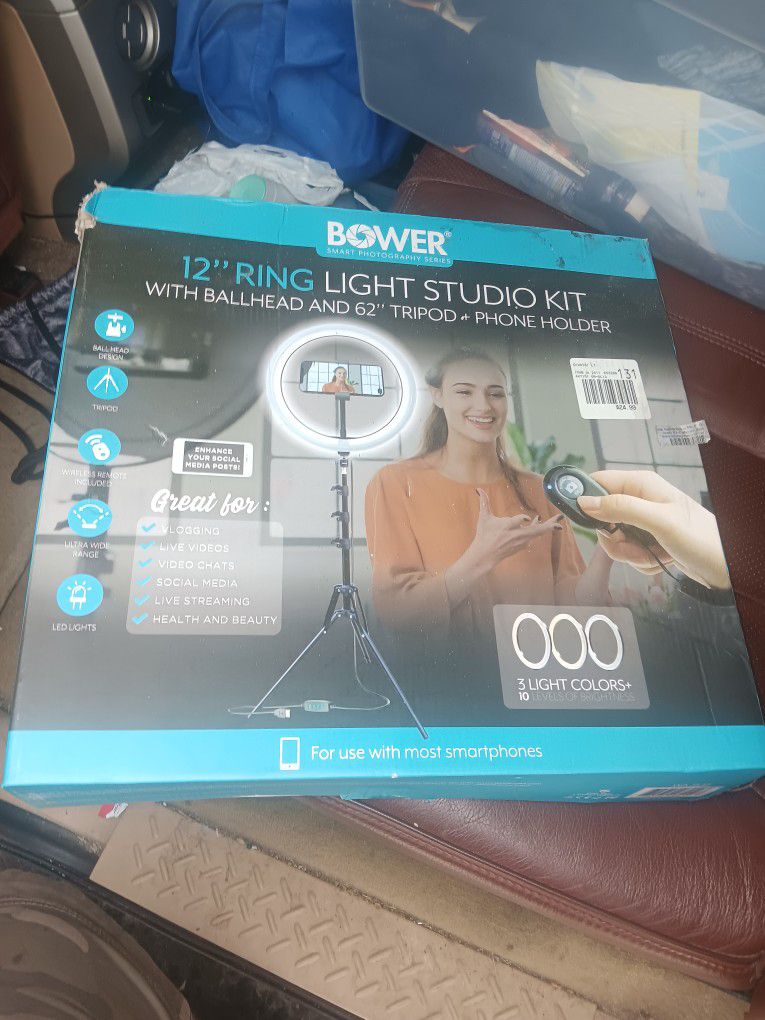 12" Ring Light Studio Kit 