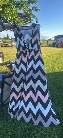 Beautiful woman summer dress medium size