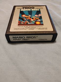 Mario Bros (Atari 7800 Cartridge)