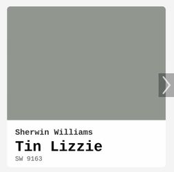 Semigloss paint: Tin Lizzie color interior