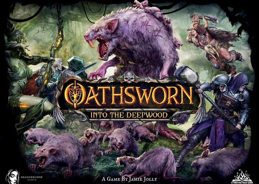 Kickstarter Oathsworn: Into the Deepwood 1st Edition w/2nd Edition Upgrades - NM