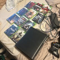 Xbox 360 Elite And Games