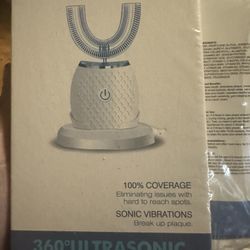360 Ultrasound Electric Toothbrush 