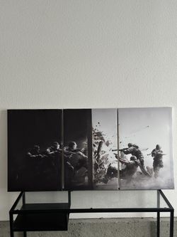 Rainbow six siege canvas wall art