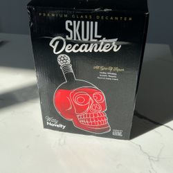 Skull Decanter Liquor Container