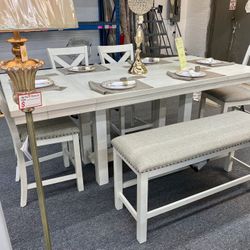 6pc Dinning Table Set $1,299
