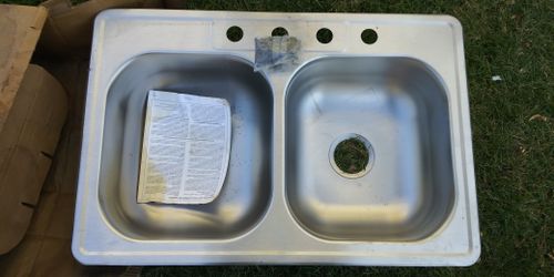 NEPTUNE BY ELKAY DOUBLE BOWL SINK