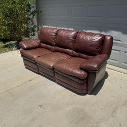 Leather Couch 