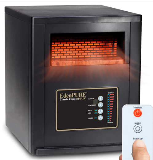 EDEN PURE CLASSIC COPPER + INFRARED HEATER