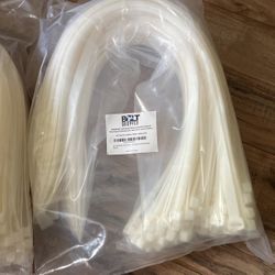 BOLT DROPPER 26 Inch ZipTies 250 Lb 2 Packs Of 100 Each Price is For Both Packs