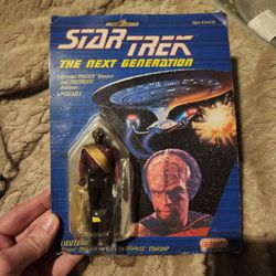 Galoob 1988 Star Trek The Next Generation Lieutenant Worf Action Figure