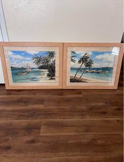 Extra Large Framed Beach Prints