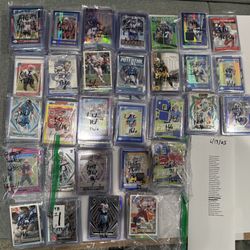 NFL Football Cards Inventory Dump