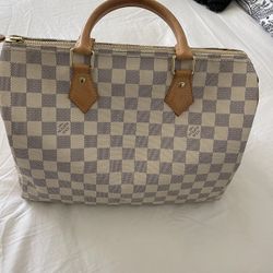 Louis Vuitton Speedy 30 Damier Azur