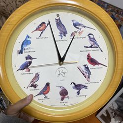 Antique Bird clock