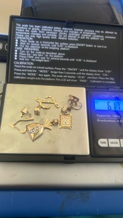 10k gold pendant bundle