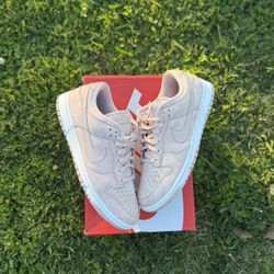 Nike Dunk Pink Oxford Size 10 Men Gently Worn