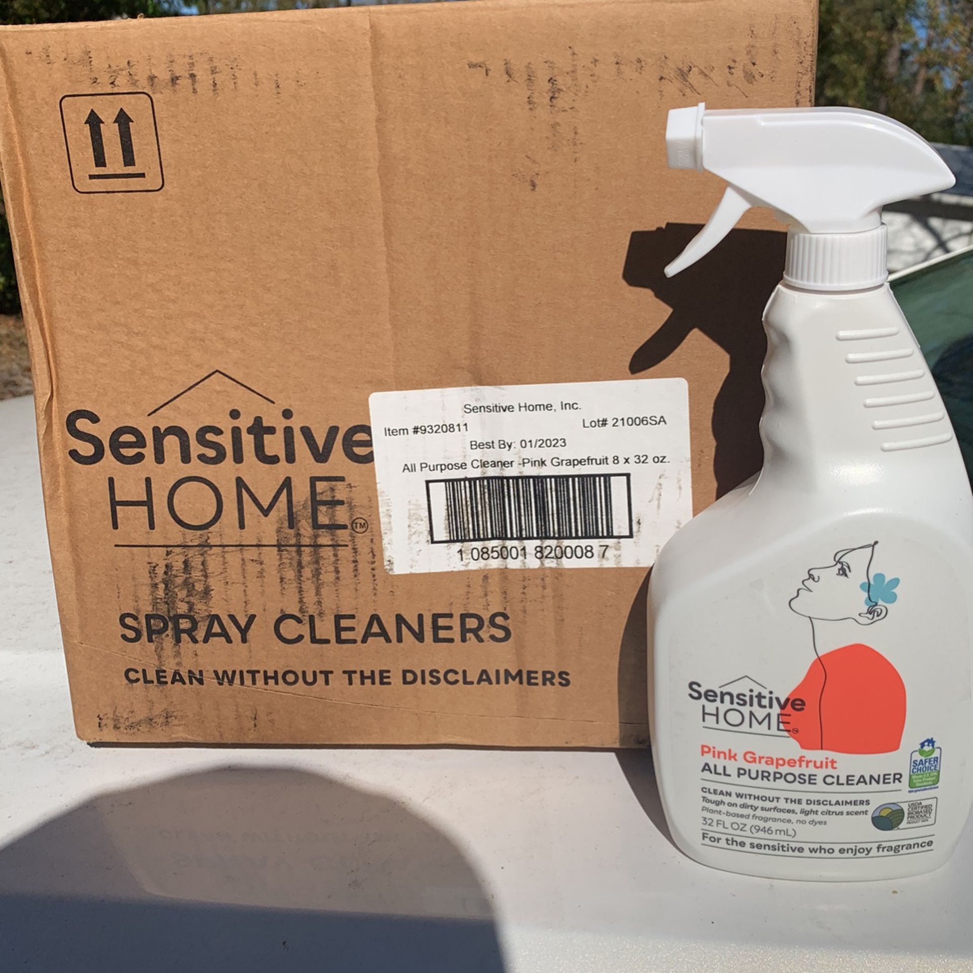 Sensitive Home Spray Cleaners