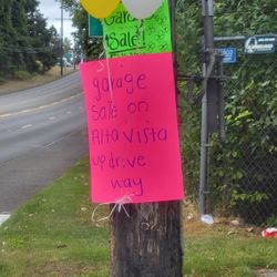garage sale