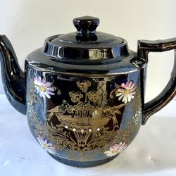 H J Wood Antique Teapot