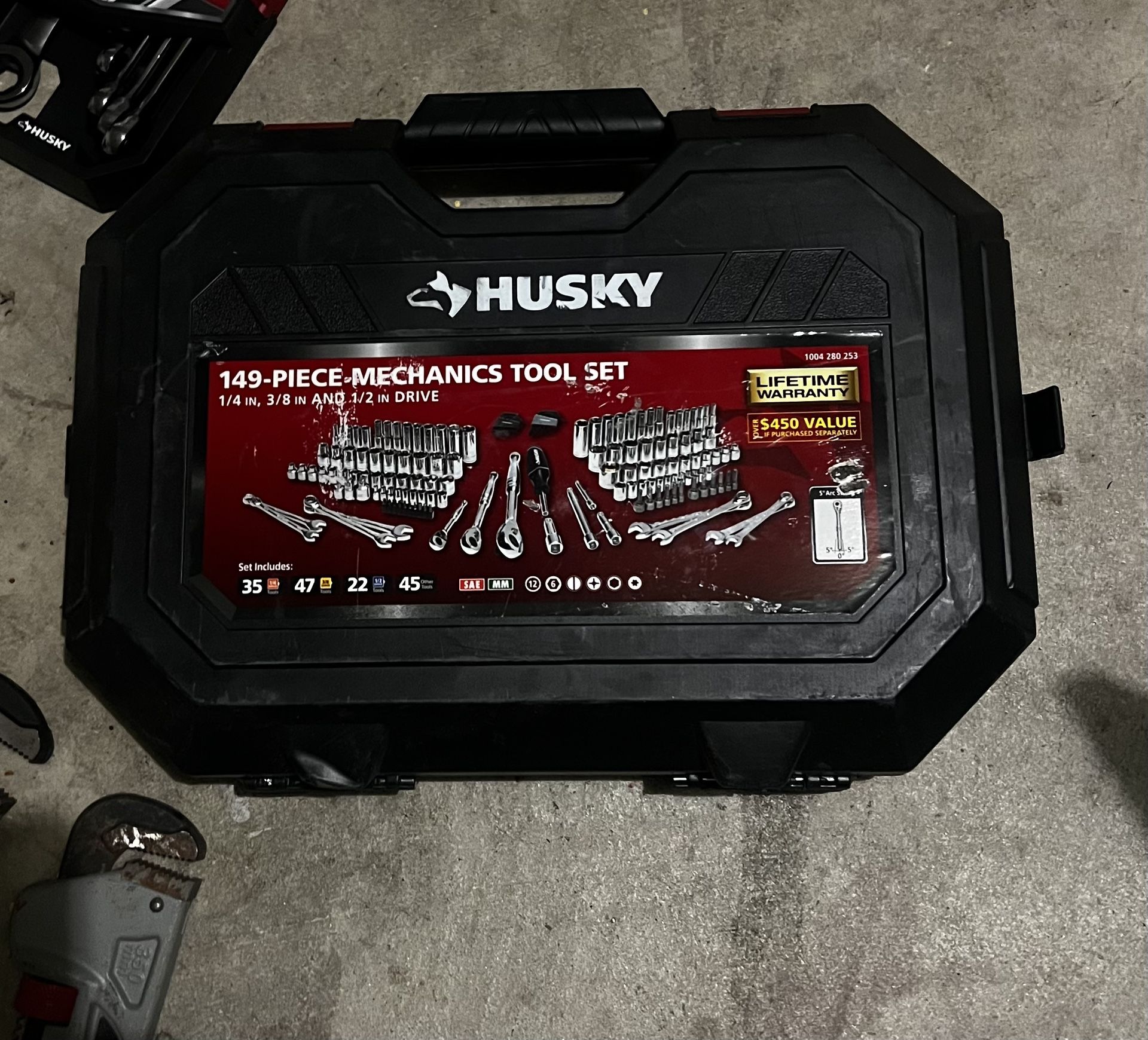 Husky 149 Mechanic Tool Set NEW