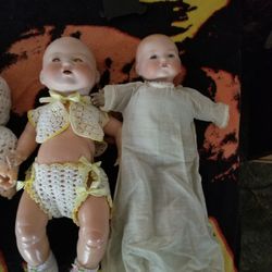 Antique kestner/AM German bisque Dolls 