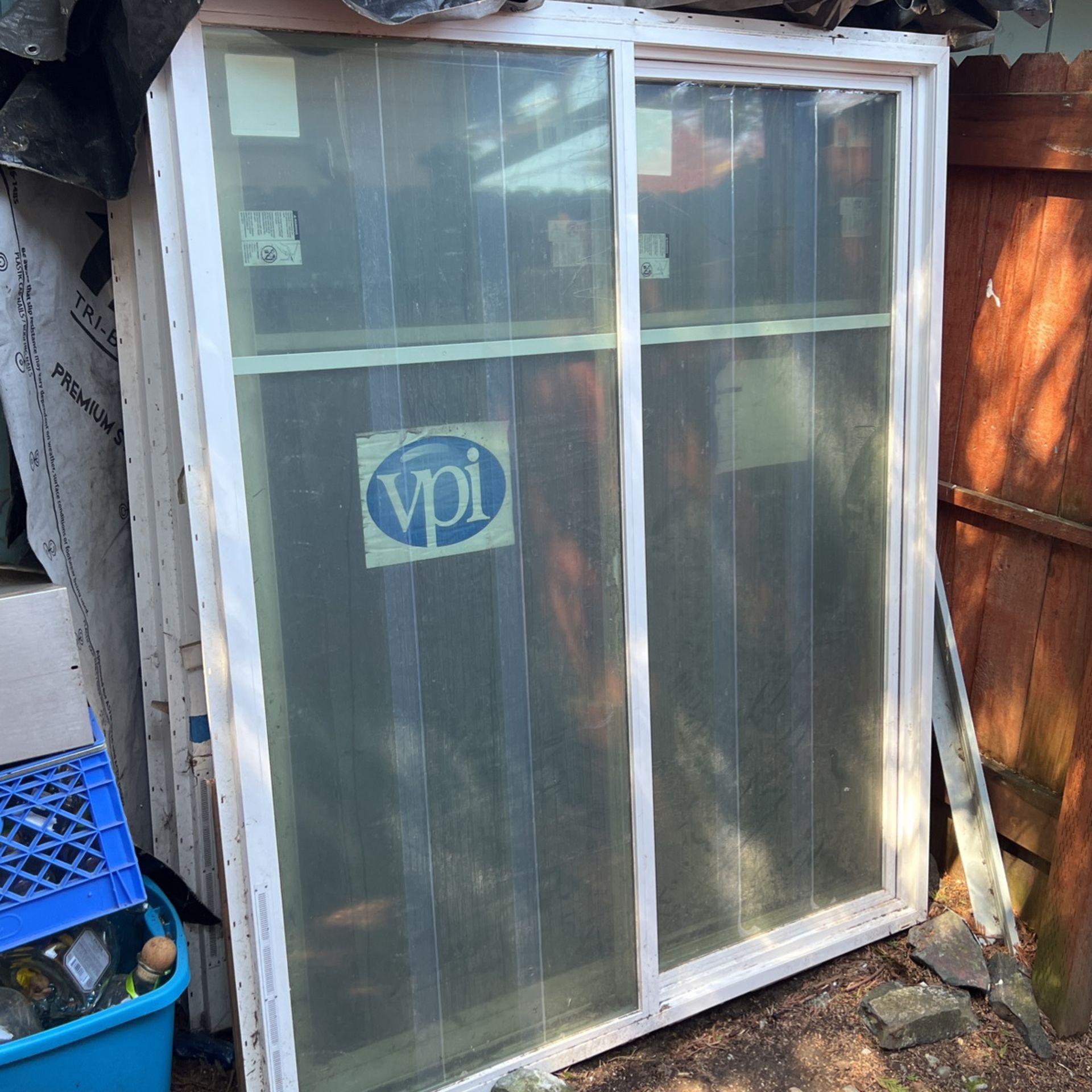 4 Vpi Windows 71 1/4 H. By 59 1/4 W.