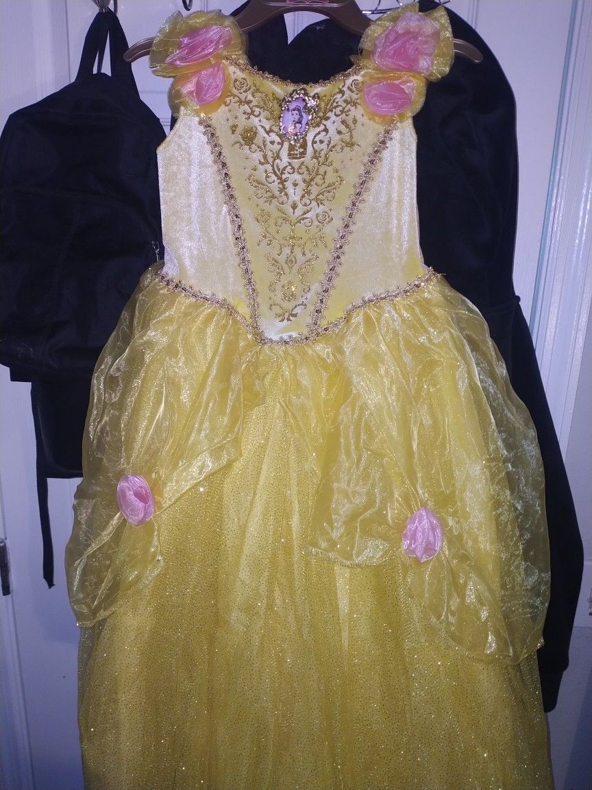 Princess Belle Costume Size Small 4-6 Disney's Beauty & The Beast  Belle Dress-up $10 u-pickup Poinciana Kissimmee 34758