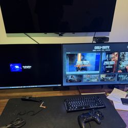 2 Lg Oler 4k 240 Monitors Only Selling Both together 32 Inch