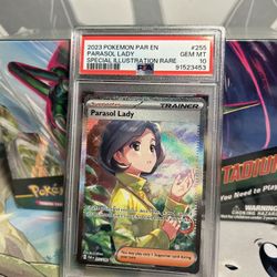 Pokemon Parasol Lady SIR PSA 10 for Sale in Pembroke Pines, FL - OfferUp Pokemon Parasol Lady SIR PSA 10 for Sale in Pembroke Pines, FL - OfferUp