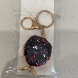 Pomegranate Keychain