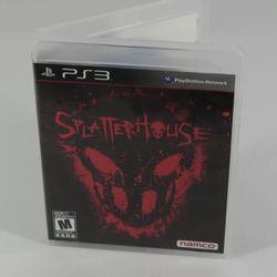 Splatterhouse (Sony PlayStation 3, 2010) PS3 CIB Complete In Box Tested Working