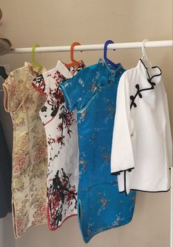 Chinese style dress for girls size 14-16