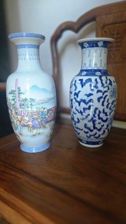 Chinese Vases - Blue/White